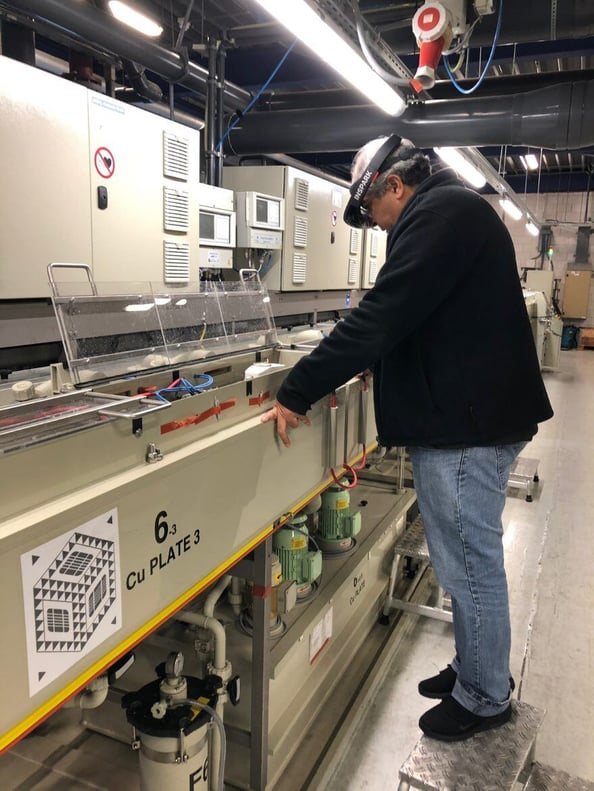 Een geoliede machine met mixed reality en Azure IoT